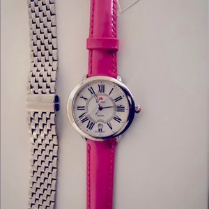 Used Michele Serein 16 Watch with extra band